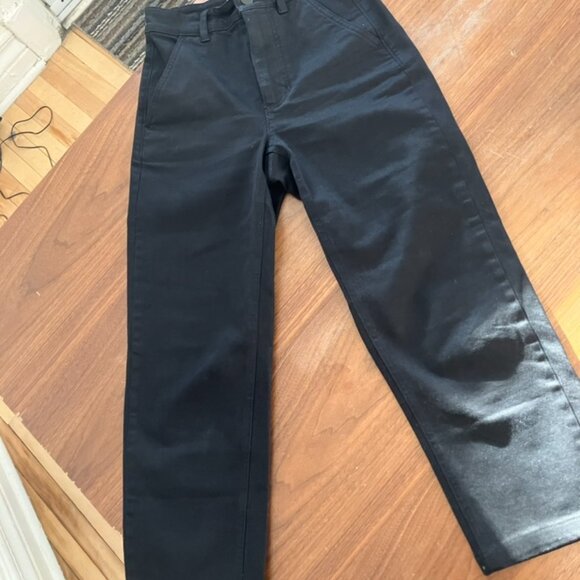 Everlane Cotton Utility Wide-Leg Pant Size 00 - Picture 3 of 5